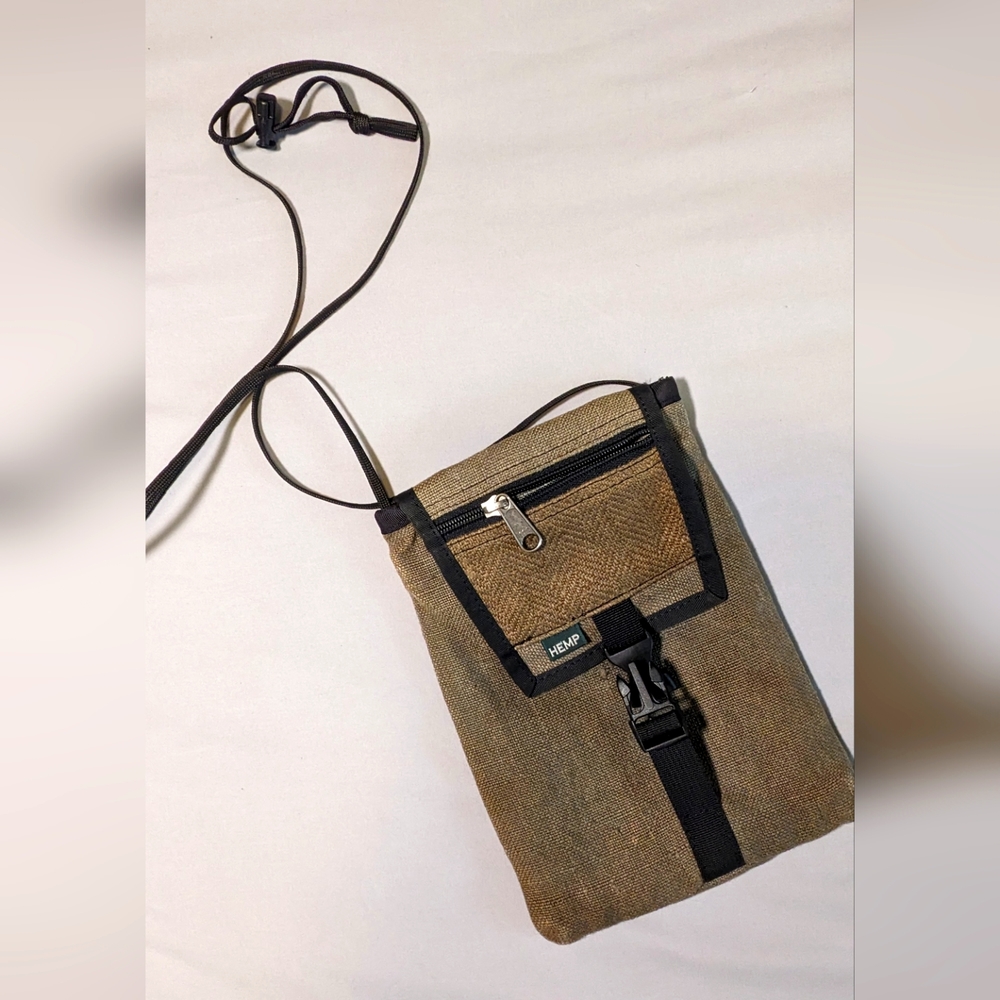 Hemp Cross Body Baggy